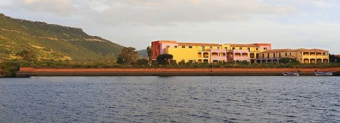 Panoramadal fiume temo  hotel Baia Romantica - Bosa